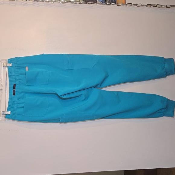 Figs Zamora Jogger Scrub Pants Catarina Top Set In Teal NWOT - Picture 14 of 16
